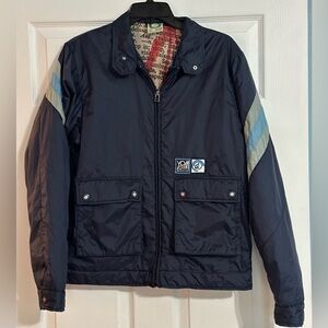 Vintage Volcom Unisex  V-Line Science Waterproof 70's Jacket - Size Small‎